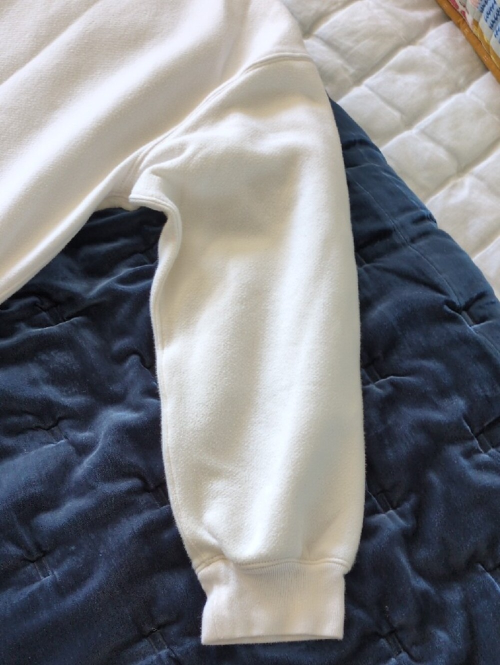 J. Crew White Crewneck Sweatshirt, Small - Picture 11 of 15